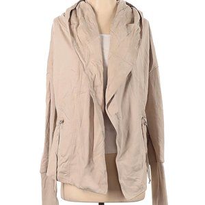 NWT Young Fabulous & Broke YFB Tan Hoodie Jacket S